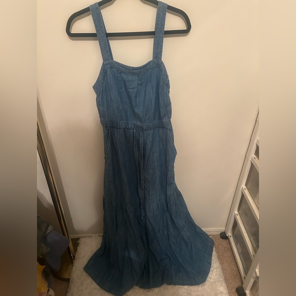 Gap Apron Maxi Dress in TENCEL™